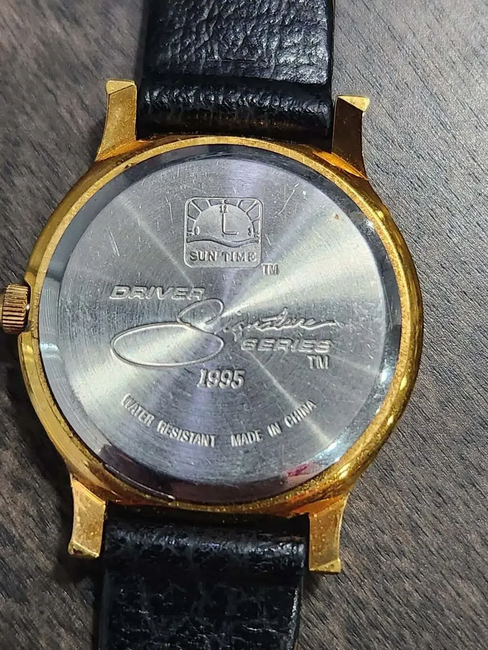 Vintage 1995 Sun Time Dale Earnhardt Driver Signature Series Wristwatch